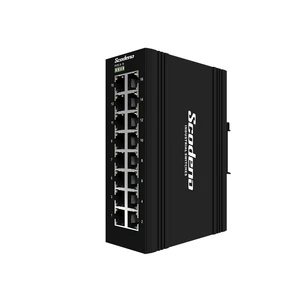 XPTN-9000-65-16GT Switch Công nghiệp Scodeno 16 cổng 16*10/100/1000 Base-T None PoE